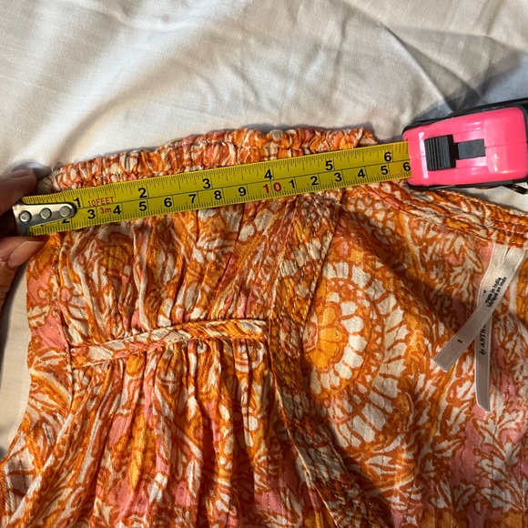 Anthropologie Terra Shirred Blouse Size S - Picture 8 of 10